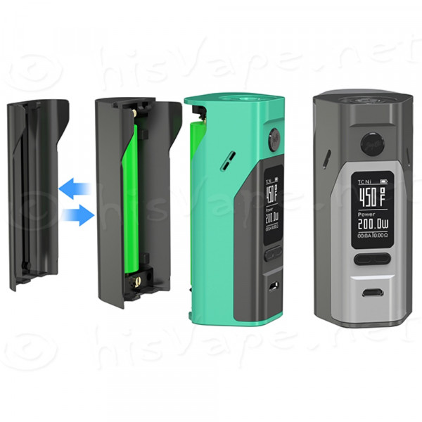 Wismec Reuleaux RX2/3 Mod Box Cyan/Grey