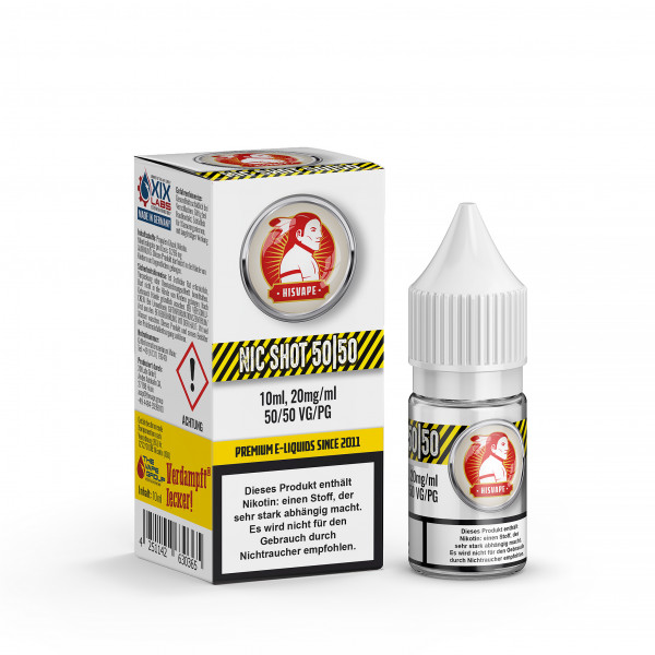 Nicshot 20mg/ml VG/PG 50/50