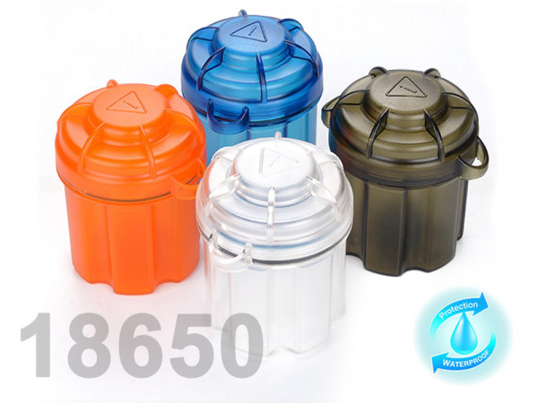 Waterproof battery box 6pcs