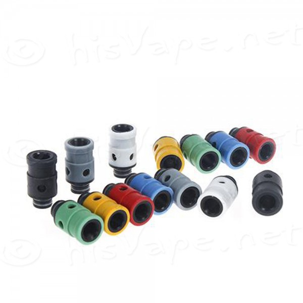 Airflow Delrin & Teflon 510 Drip Tip blue