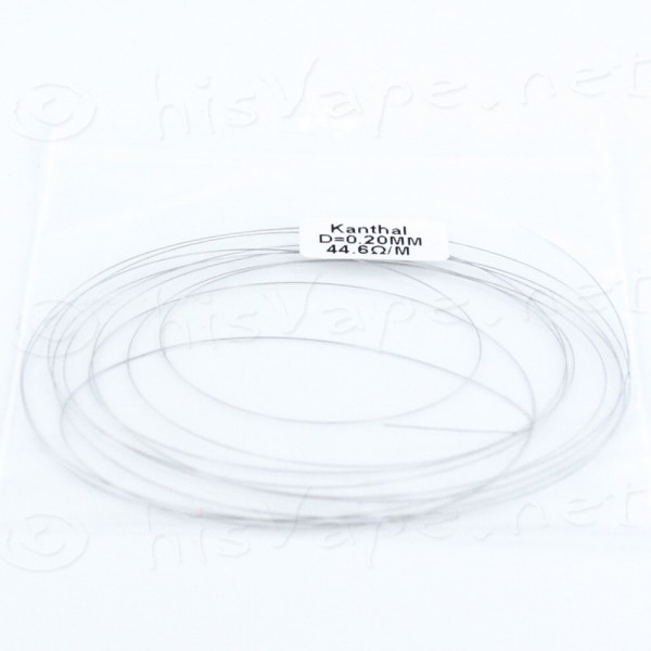 Kanthal Wire 0.20mm 44,6 Ohm/m